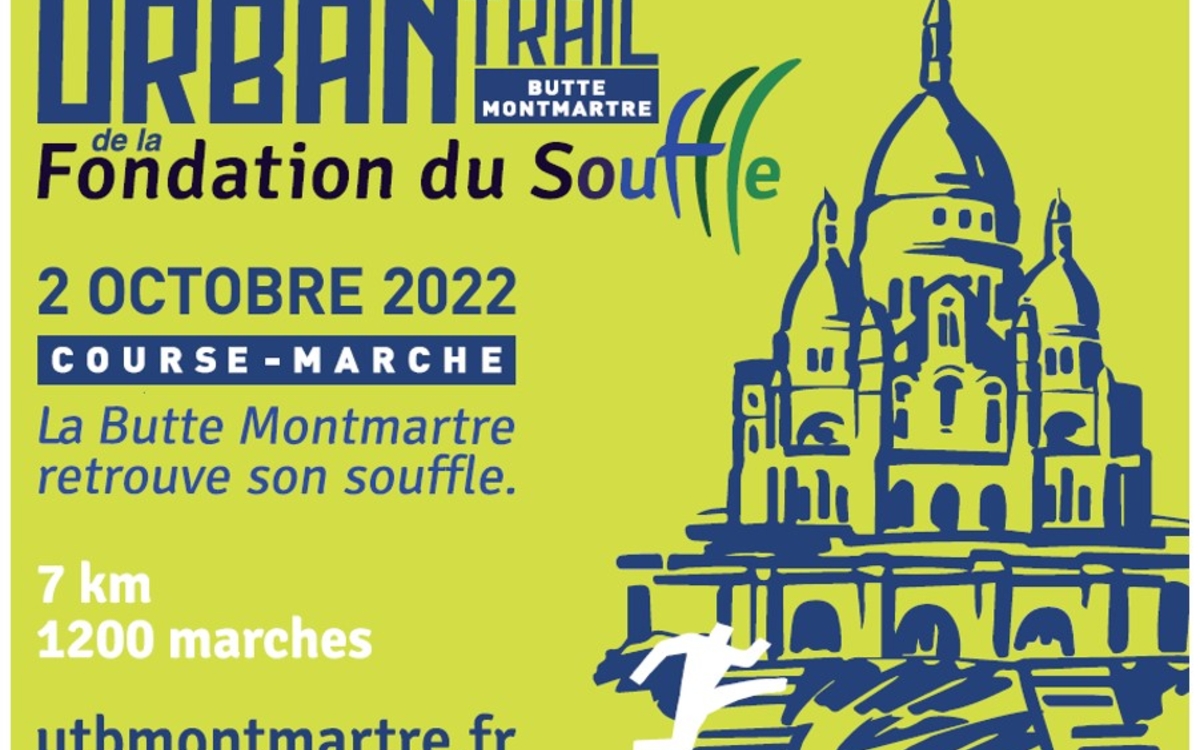 Affiche UTBM - 2 octobre 2022 - course et marche - 7km - 1200 marches