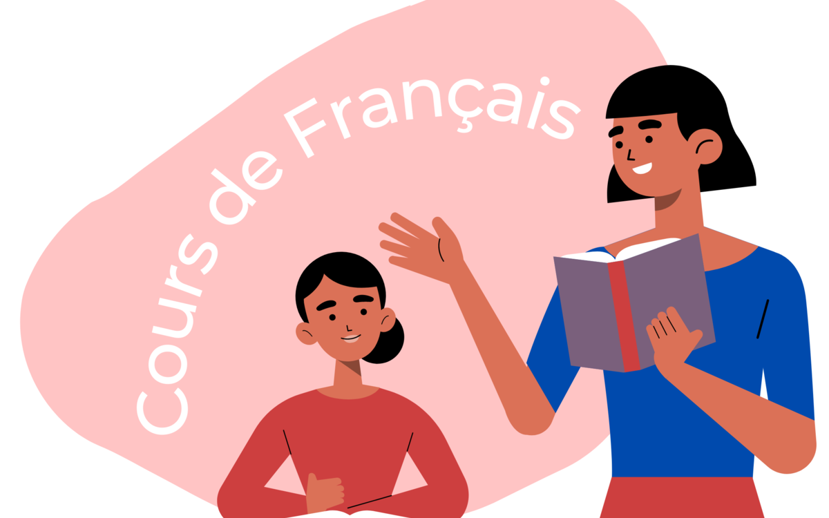 Logo de la médiathèque. Bulles de couleur avec l'intitulé de l'activité