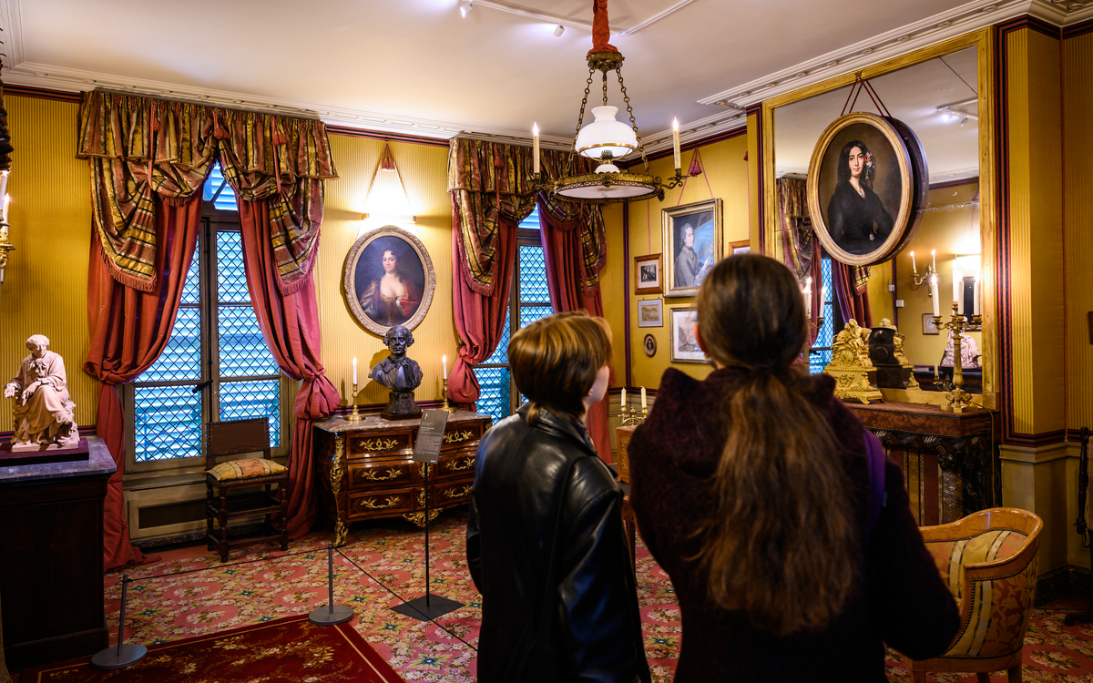 Salon dit de George Sand pavillon du musée