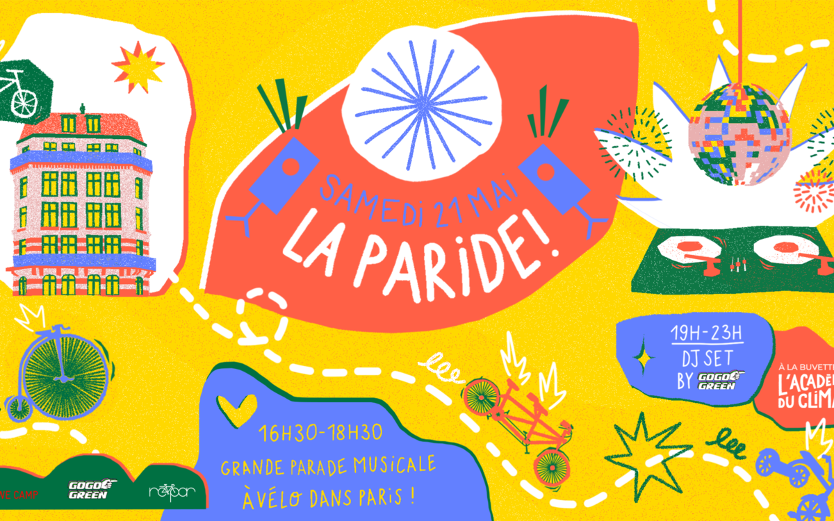 Paride, la grande parade à vélo