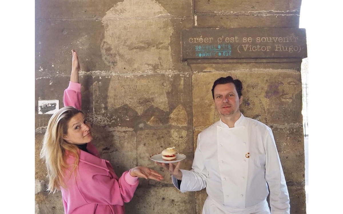 Camille de Voulez Vous Paris Avec Moi et Chef Fabien Rouillard