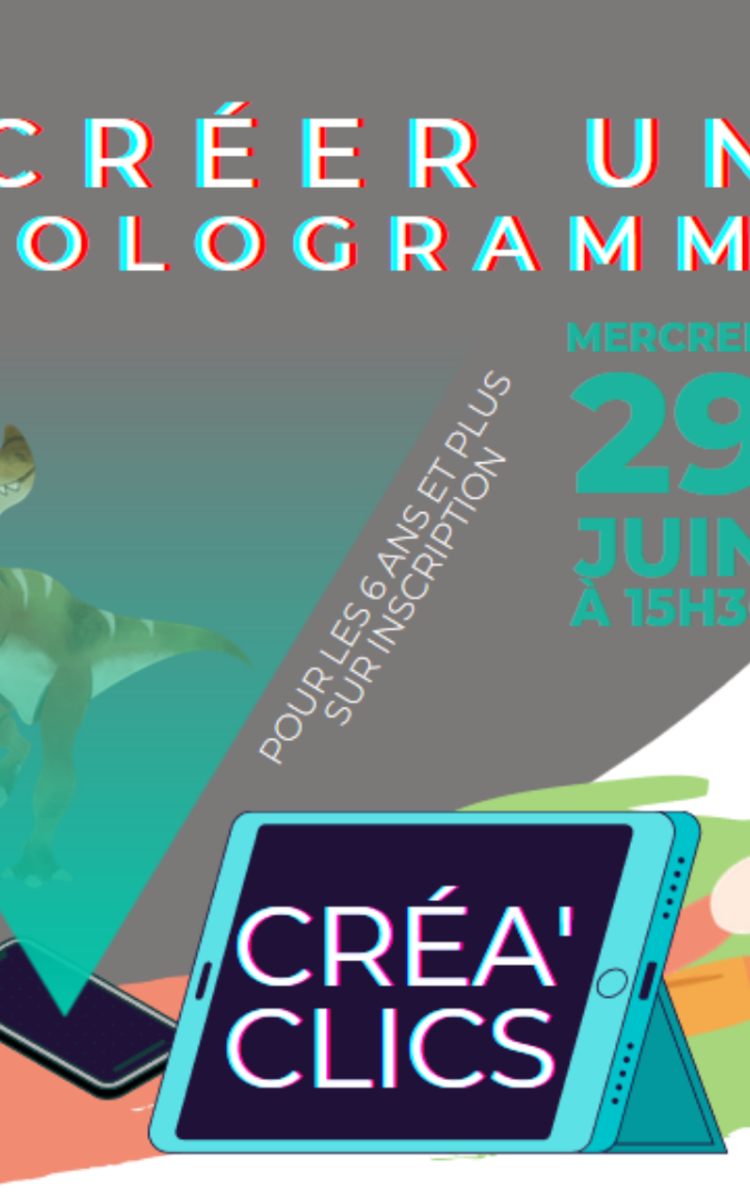 Atelier hologramme, date et heure