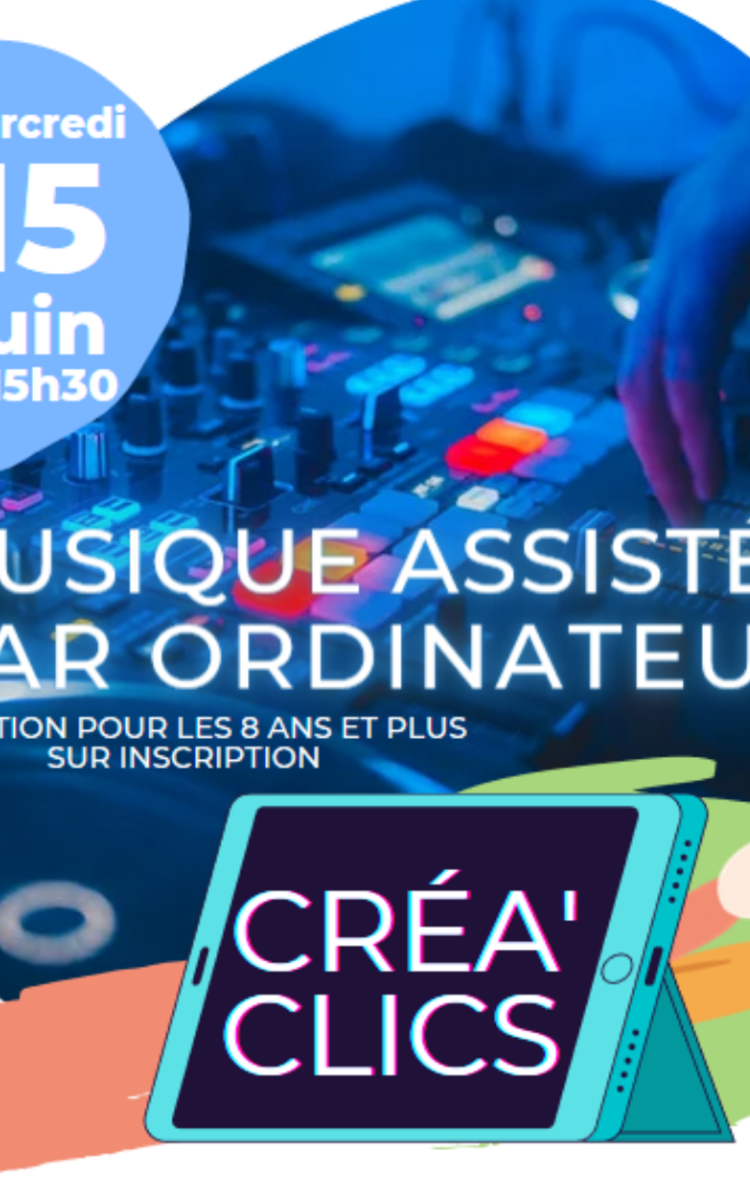 Table de mixage et titre de l'animation