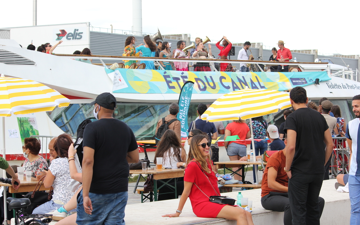 Concert flottant Été du Canal