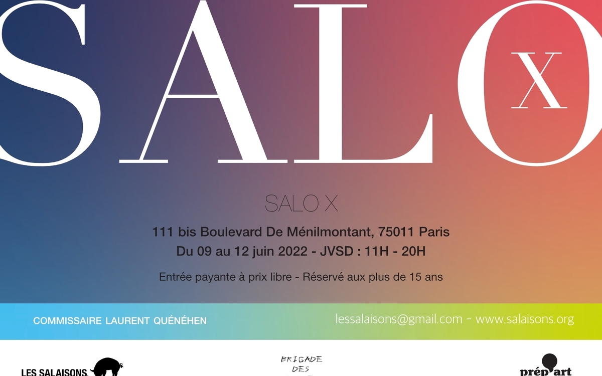 Flyer expo Salo, Xème édition
