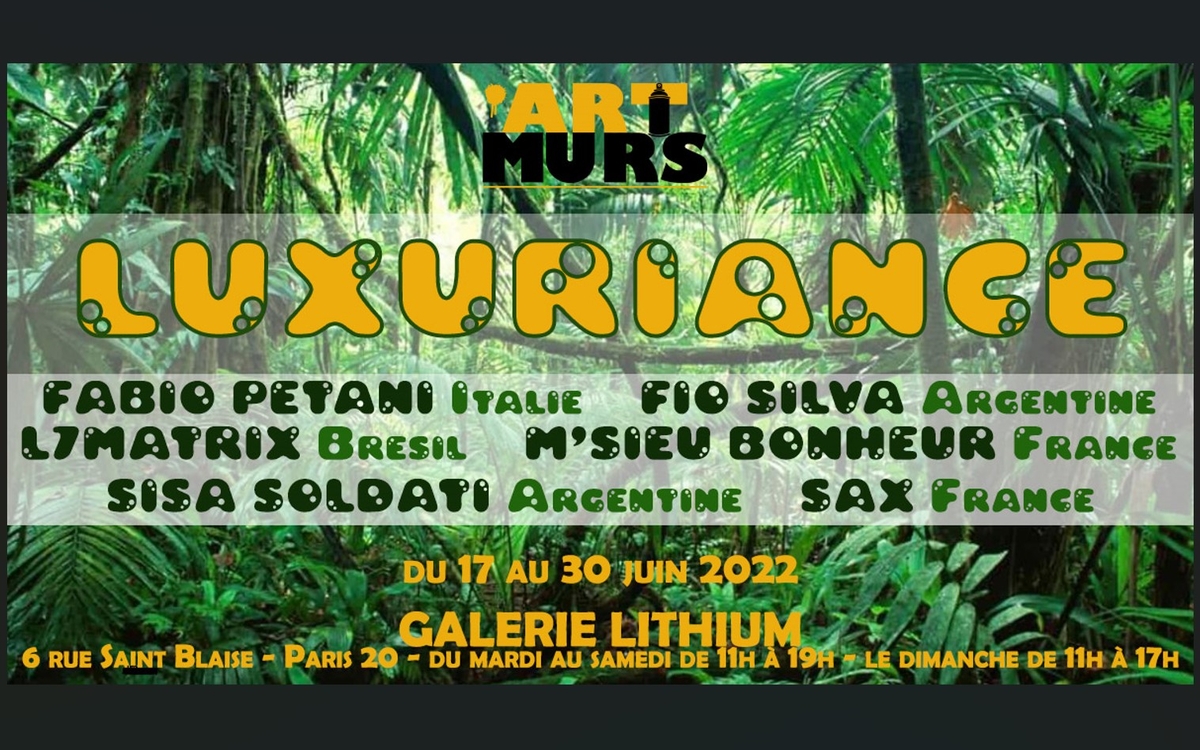 Expo Collective Luxuriance_Art'Murs
