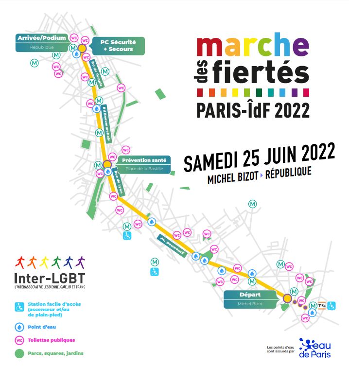 Marche des Fiertés Paris 2022