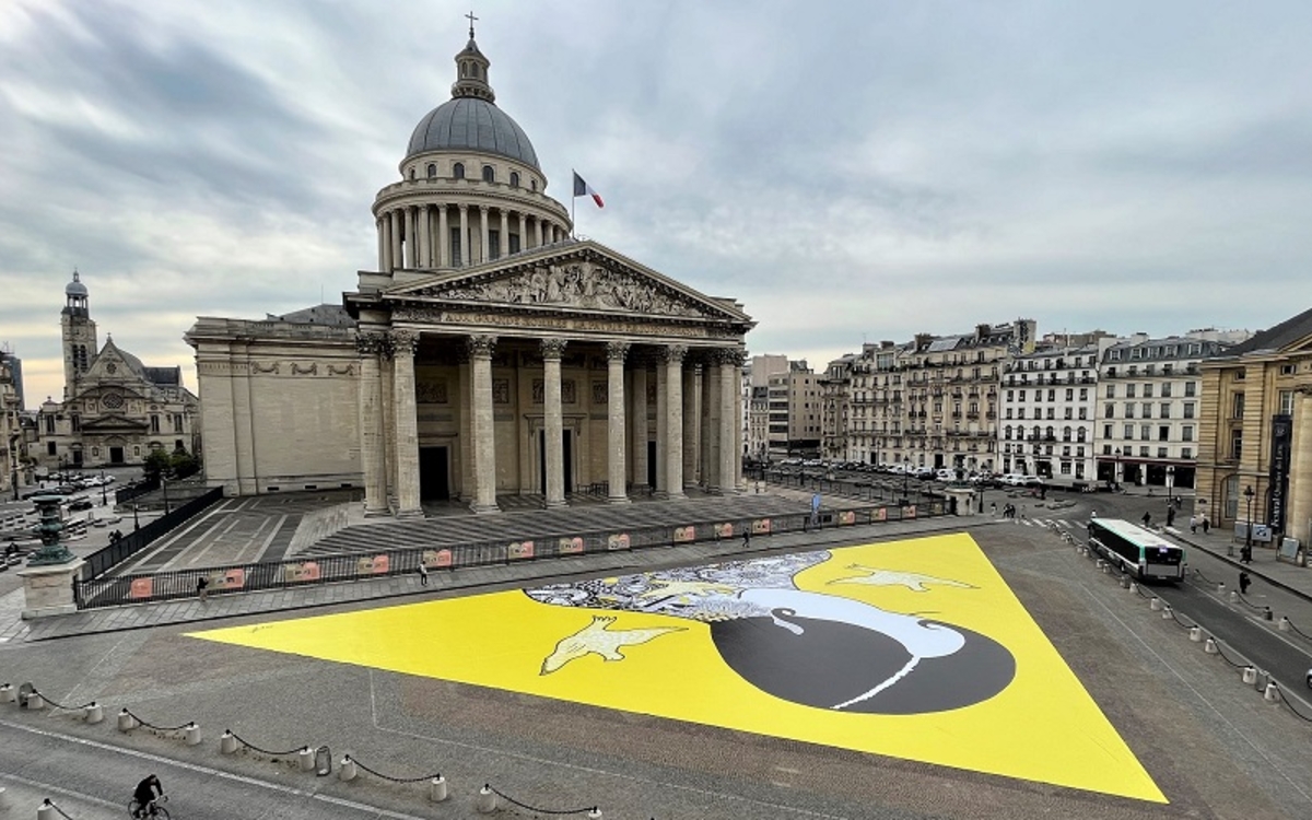 Joséphine au Panthéon - Gwendoline Finaz de Villaine - Ellia Gallery