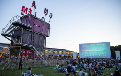 Cinéma en plein air à la Villette