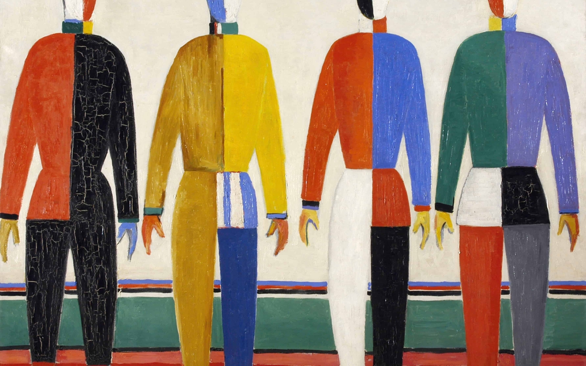 Les sportifs, Kazimir Malevich, 1928-1930 © Wikimedia Commons