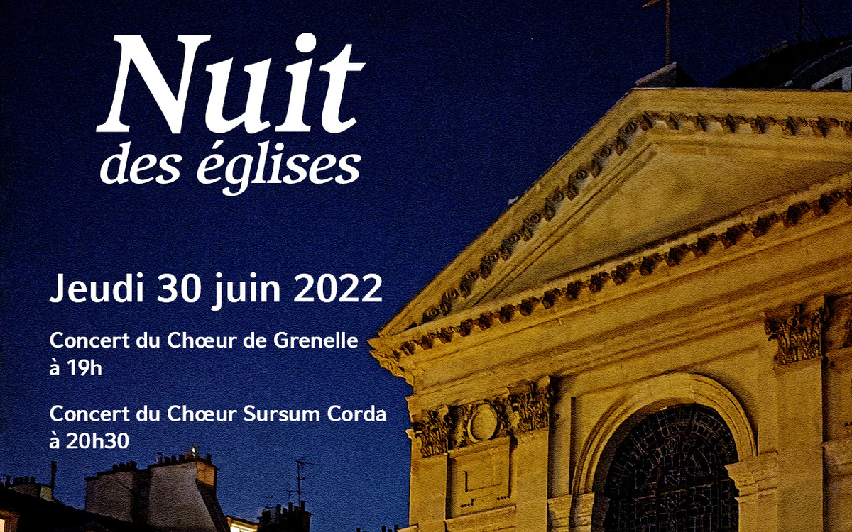 Concerts Nuit des églises