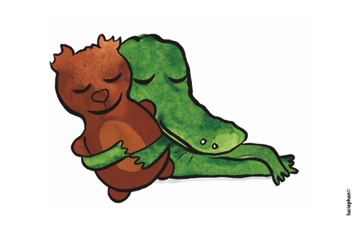 Personnages animaliers dessinés par Lucie Phan