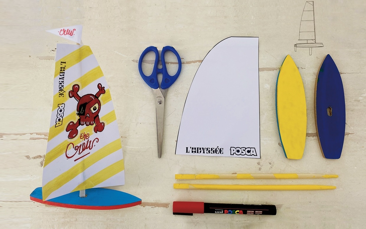 BATEAU MAQUETTE POSCA