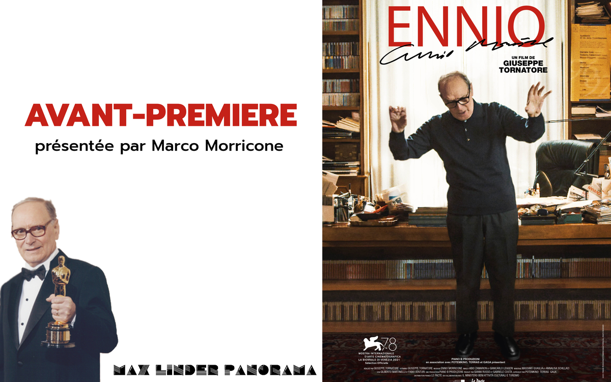 Ennio de Giuseppe Tornatore en avant-première au Max Linder Panorama