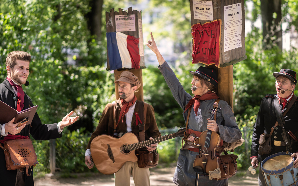 Visite-spectacle sur la Commune de 1871