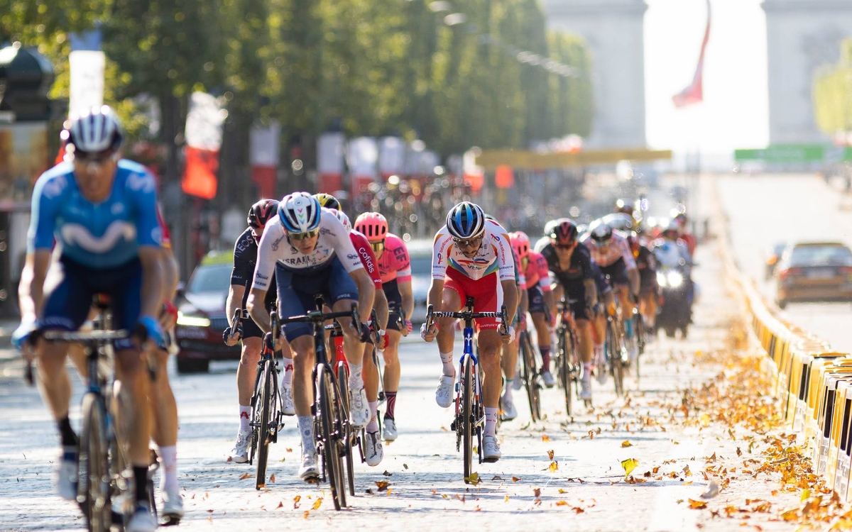 Arrivée du Tour de France 2021