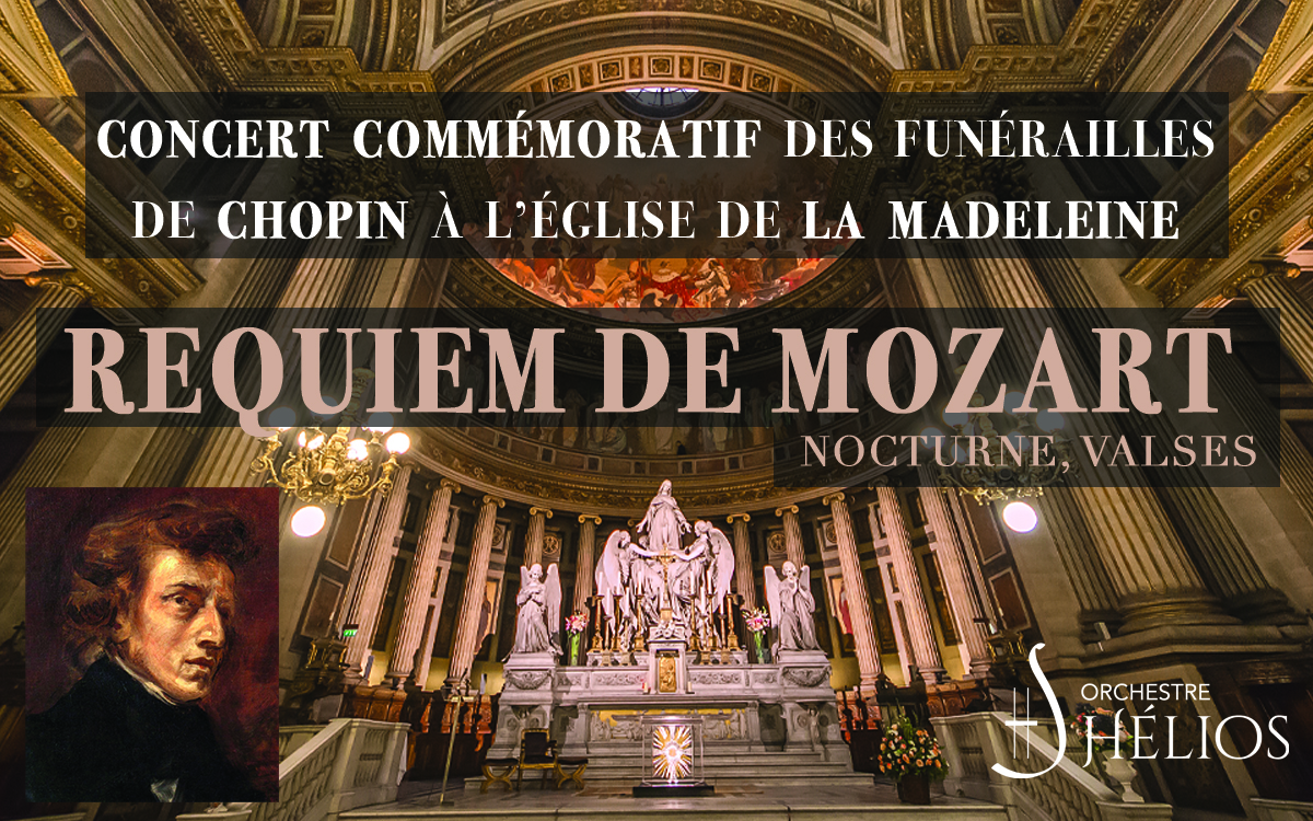 Concert commémoratif des funérailles de Chopin à la Madeleine 1849