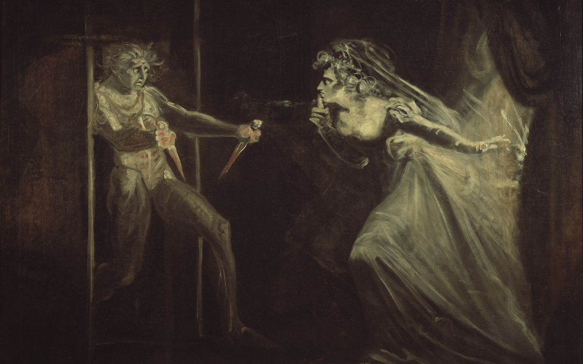Johann Heinrich Füssli (1741 – 1825), Lady Macbeth saisissant les poignards, 1812, huile sur toile, 101,6 x 127 cm