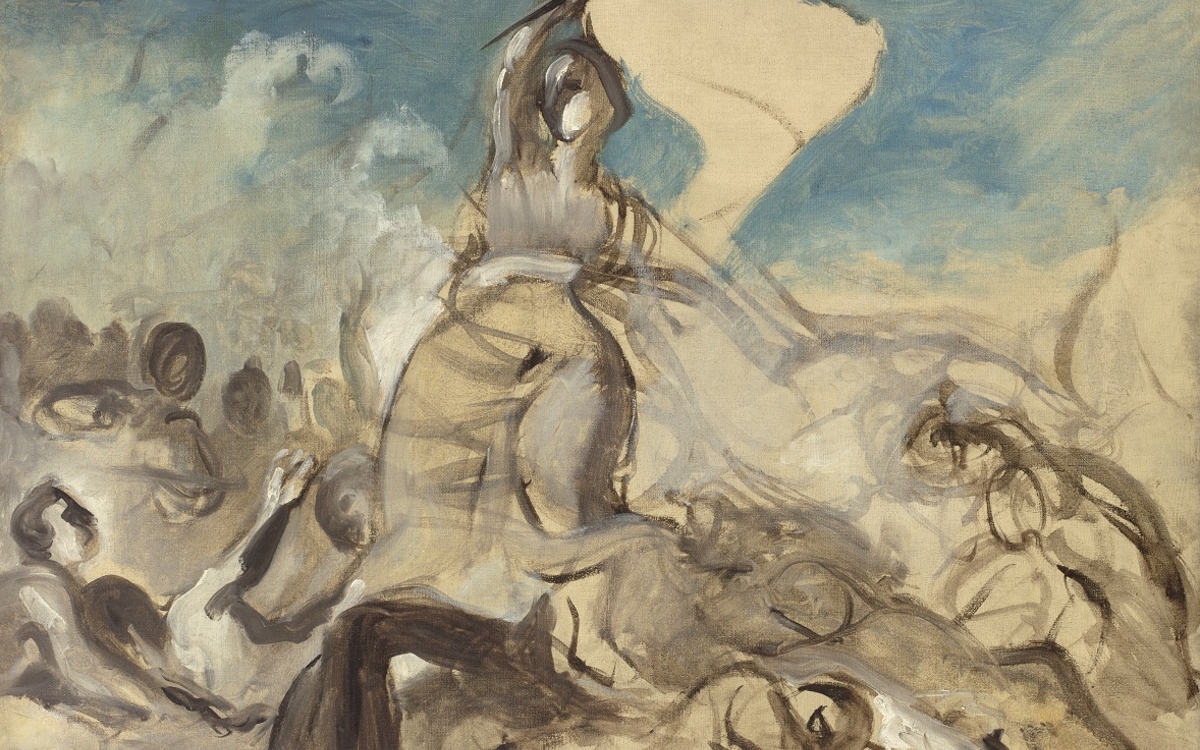 Eugène Delacroix, Esquisse pour La Liberté guidant le peuple