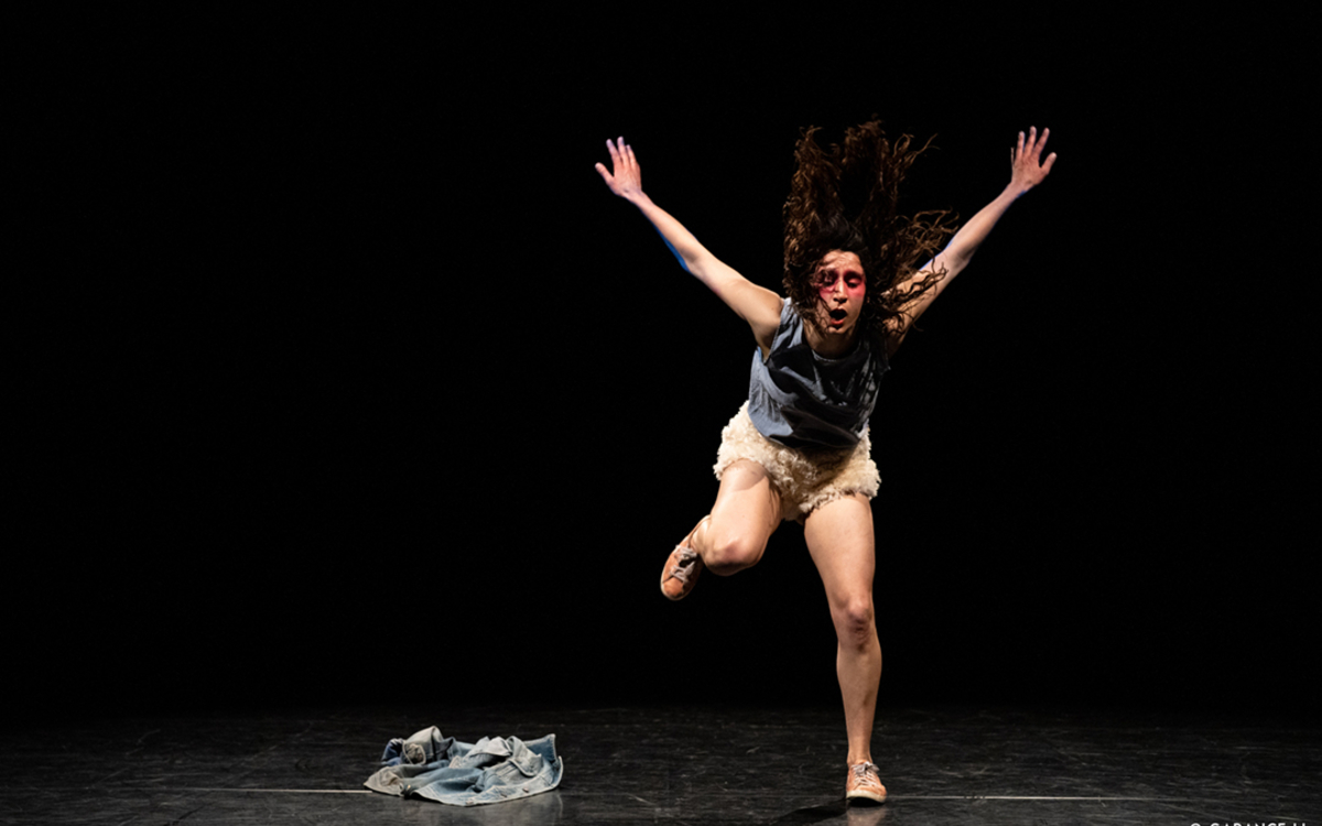 Photo du spectacle "Un Oiseau" de Joana Schweizer (compagnie Aniki Vóvó)