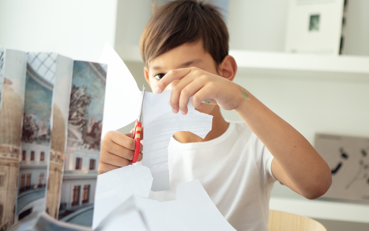 Atelier Les plis de l'histoire. L'architecture à hauteur d'enfant