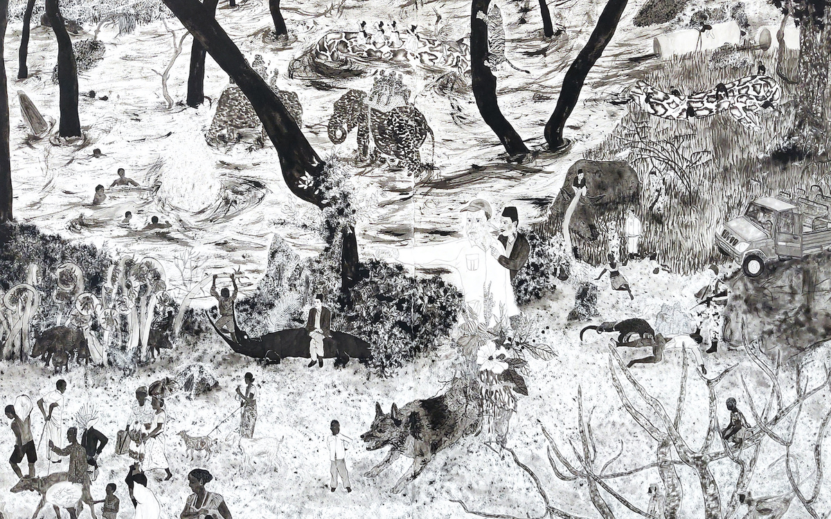 exposition Stealing Earth Karan Shrestha