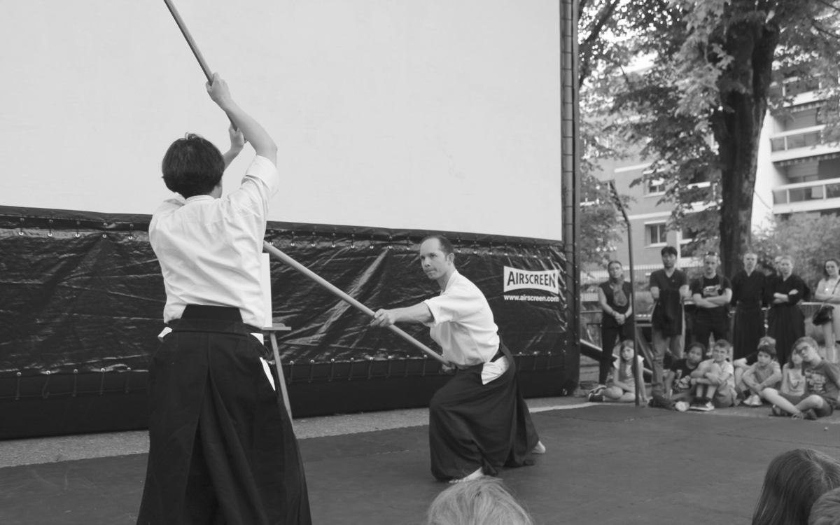 Bojutsu Romaric Rifleu Dojo Tenshin Paris