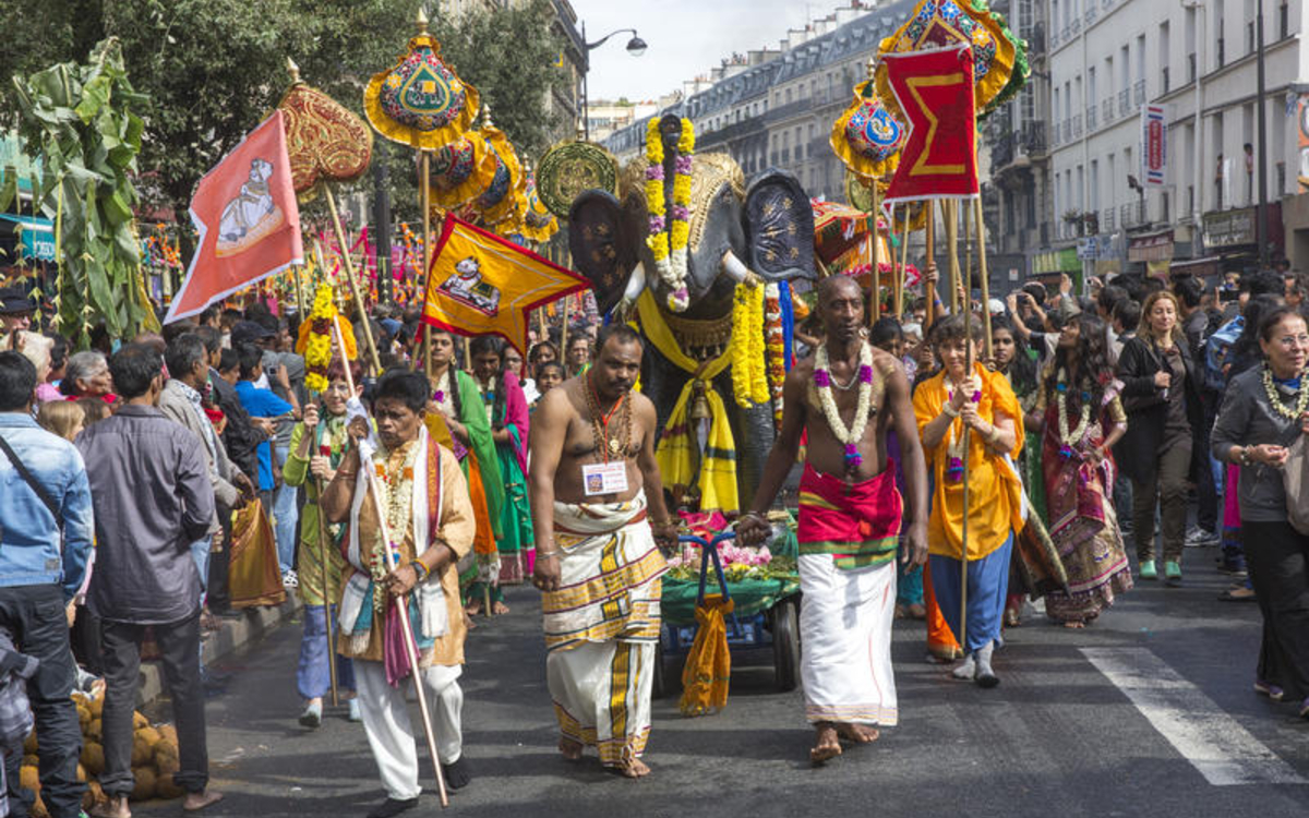 Fête de Ganesh à Paris