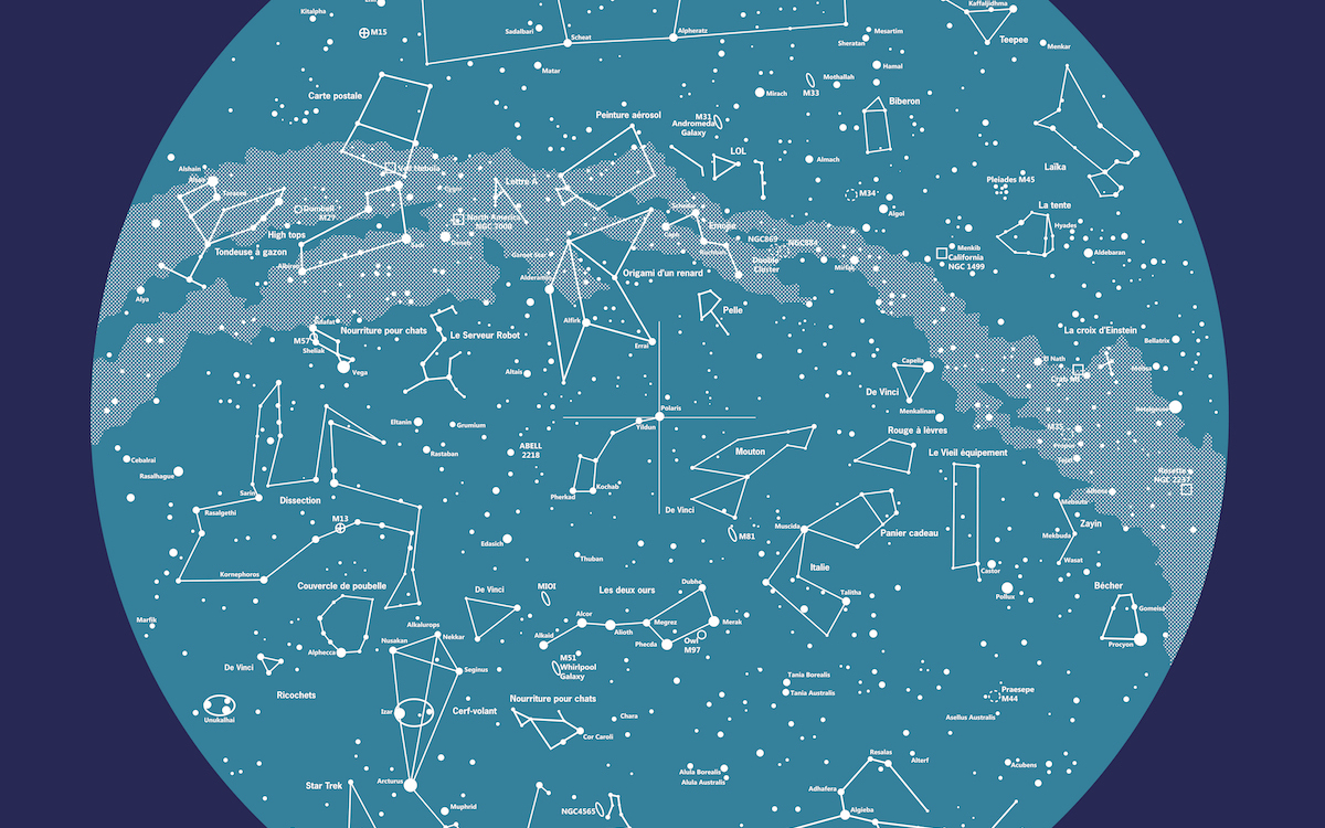 Naomi B. Cook, Asterisms Rosace, 2021. Courtesy de l’artiste. 