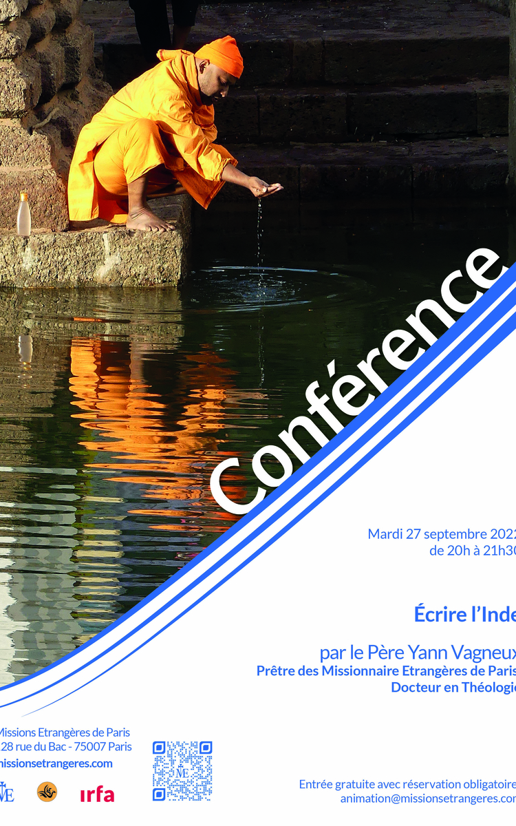 Conférence Ecrire l'Inde, Yann Vagneux
