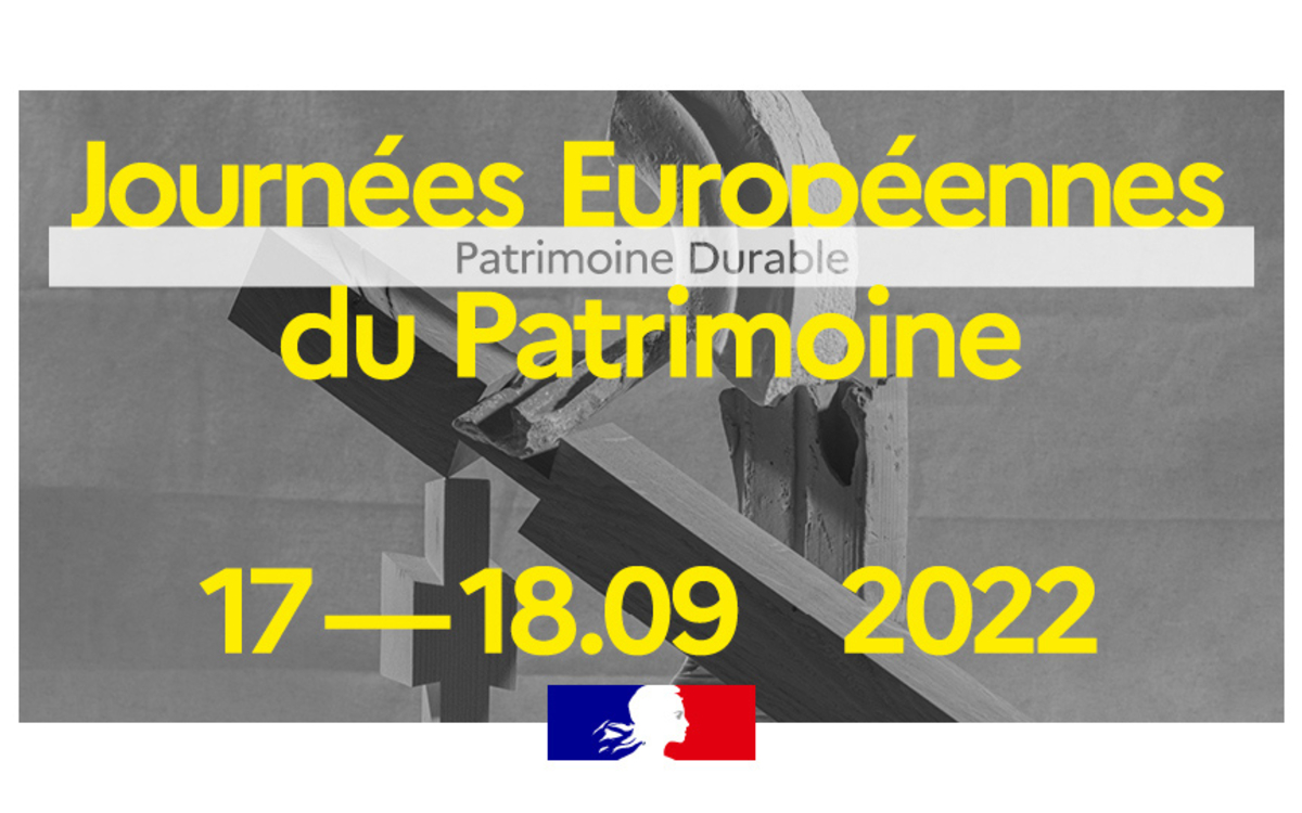 Affiche officielle des Journées du Patrimoine 2022