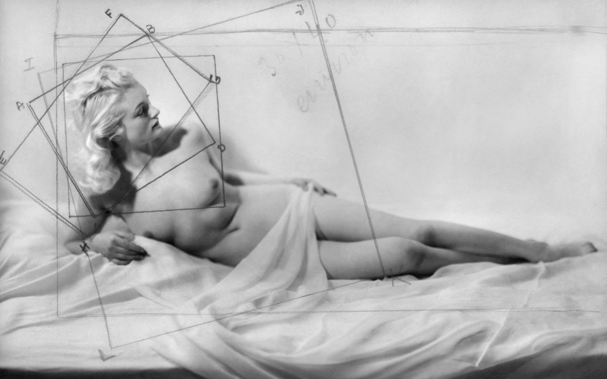 Etude de nu féminin. France, 1941.