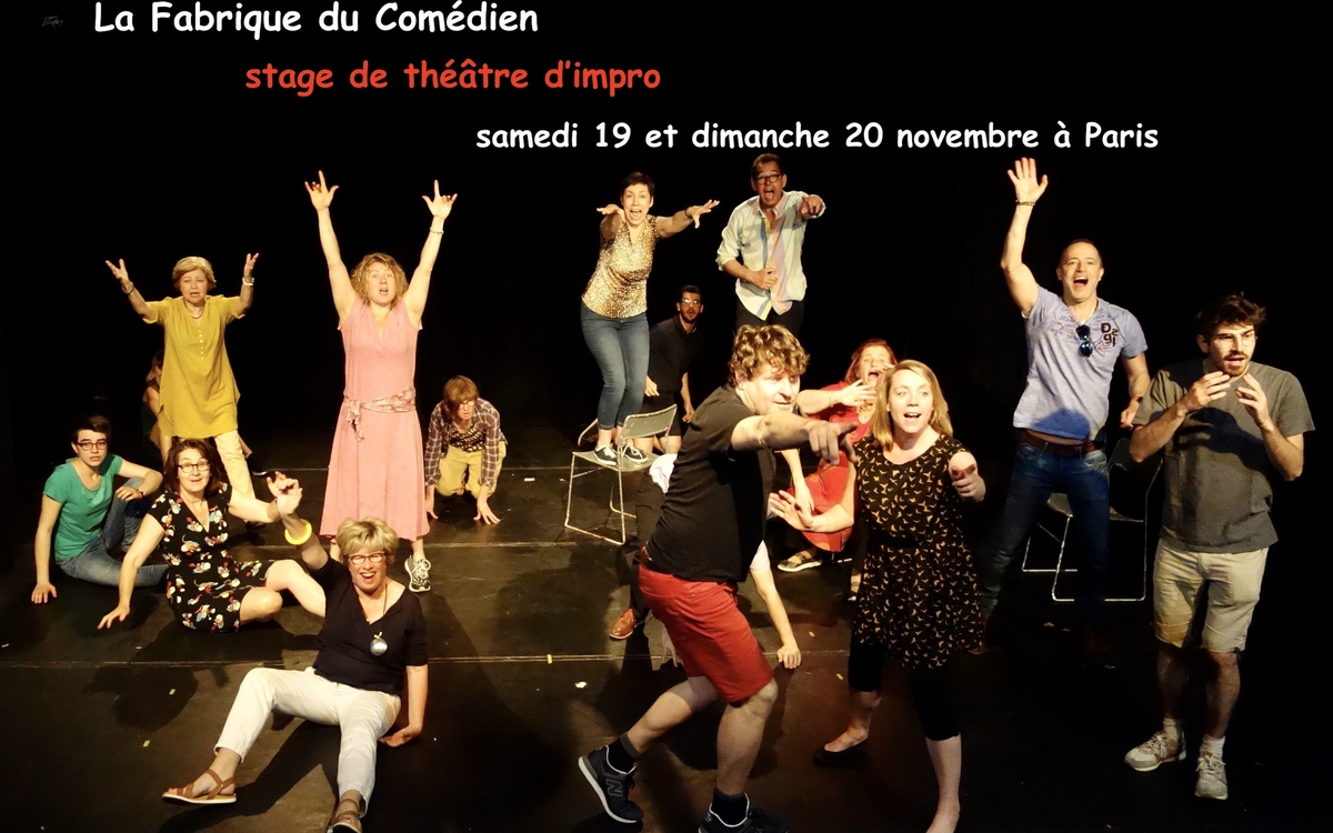 stage theatre impro paris novembre