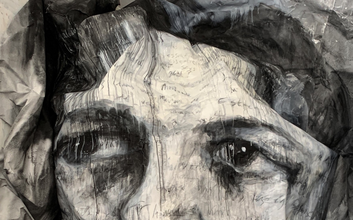 Rupert Shrive, Balzac installation, 2022, technique mixte, 320 x 280 x 180 cm (détail)