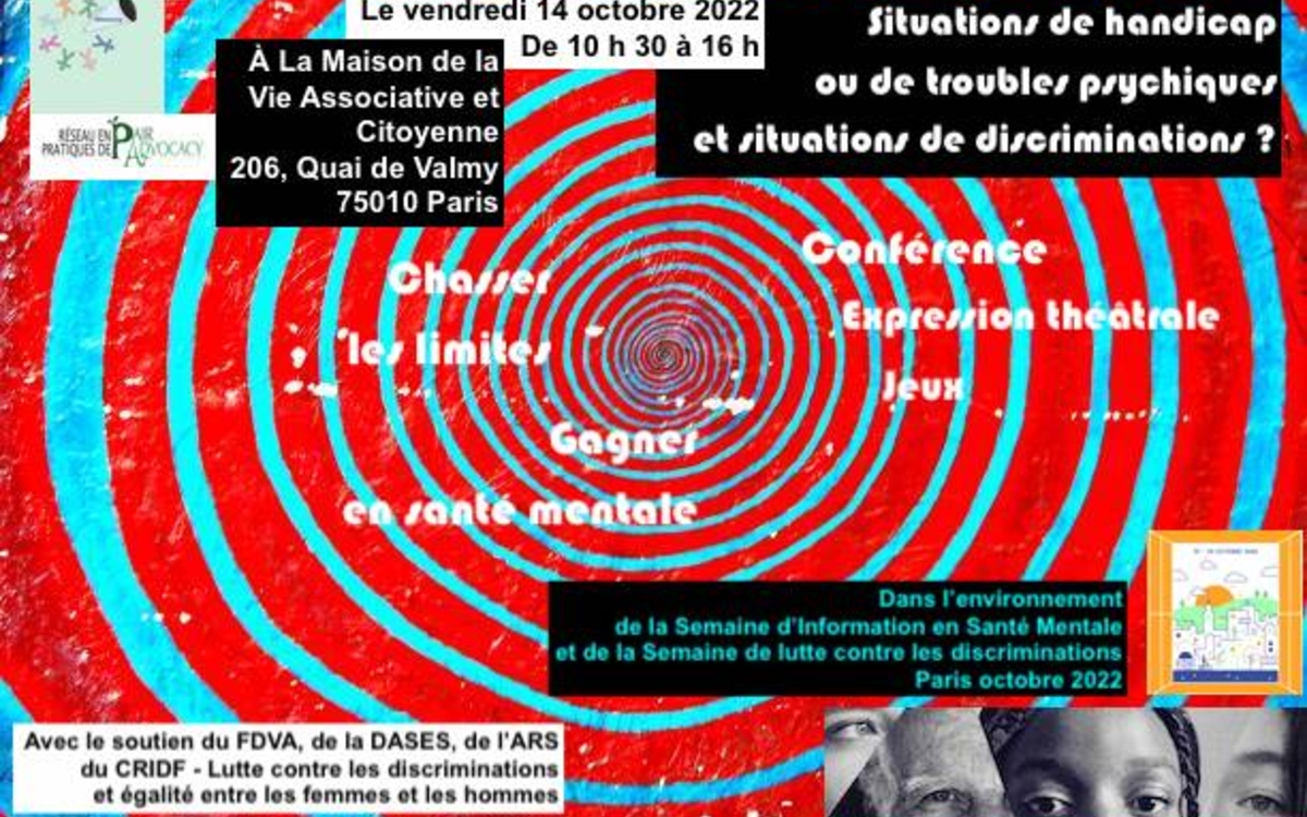 Discriminations, santé mentale, pouvoir d'agir, environnement