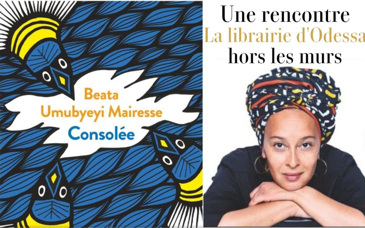 Couverture du roman et portrait de l'autrice