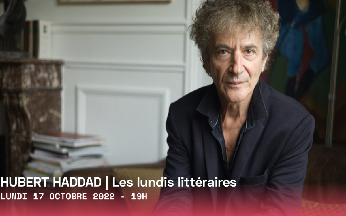 Hubert Haddad, rencontre au 360 Paris Music Factory