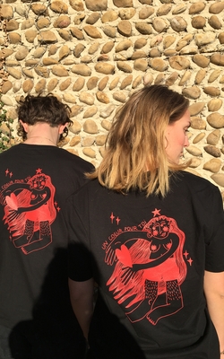 t-shirt Justine Thevenin