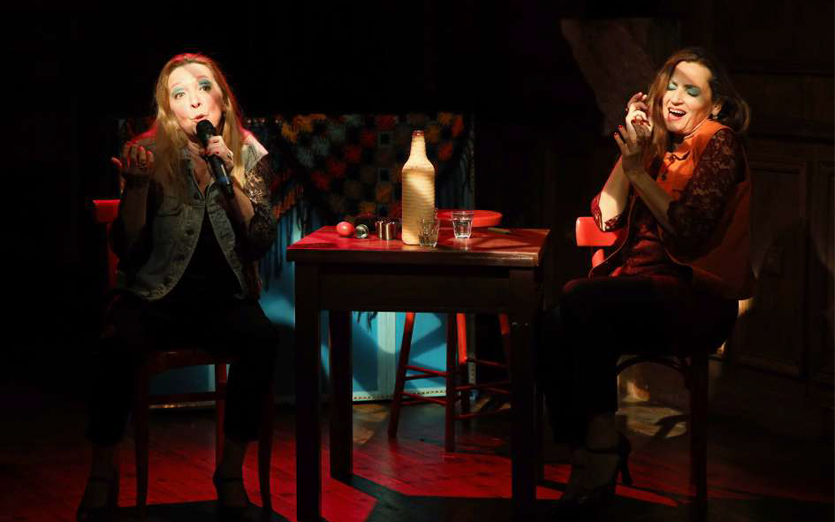 Nathalie Joly et Valérie Joly sur scène