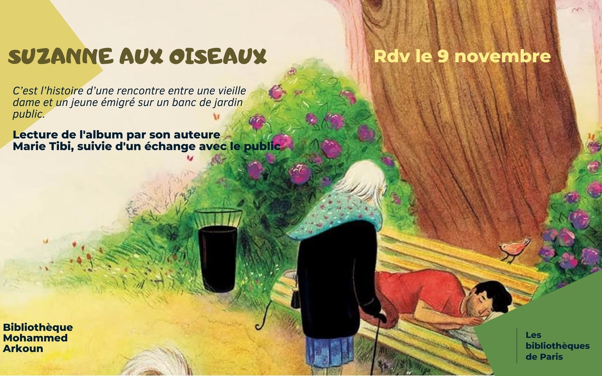 Suzanne aux oiseaux par Marie Tibi