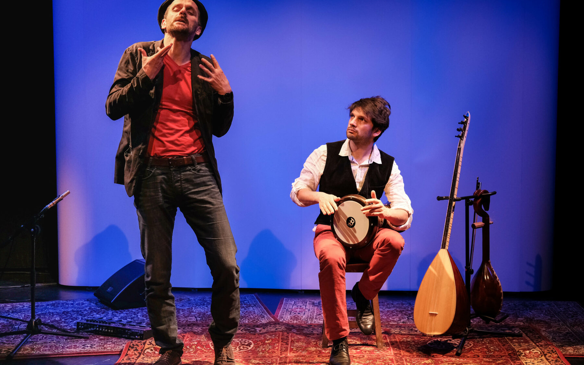 Vaki Kosovar, Spectacle à l'Institut des Cultures d'Islam © Cie Liria