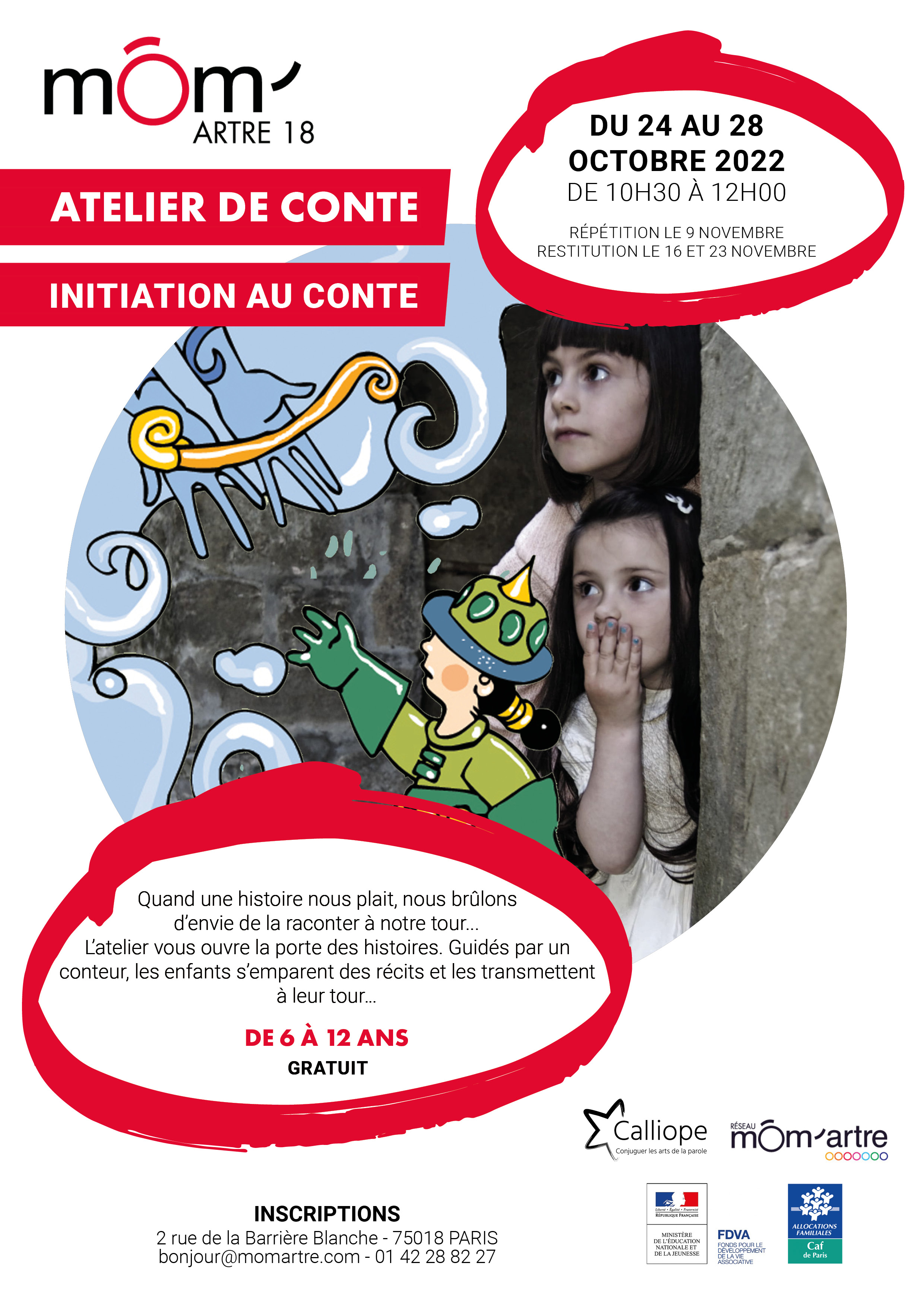 un atelier artistique 