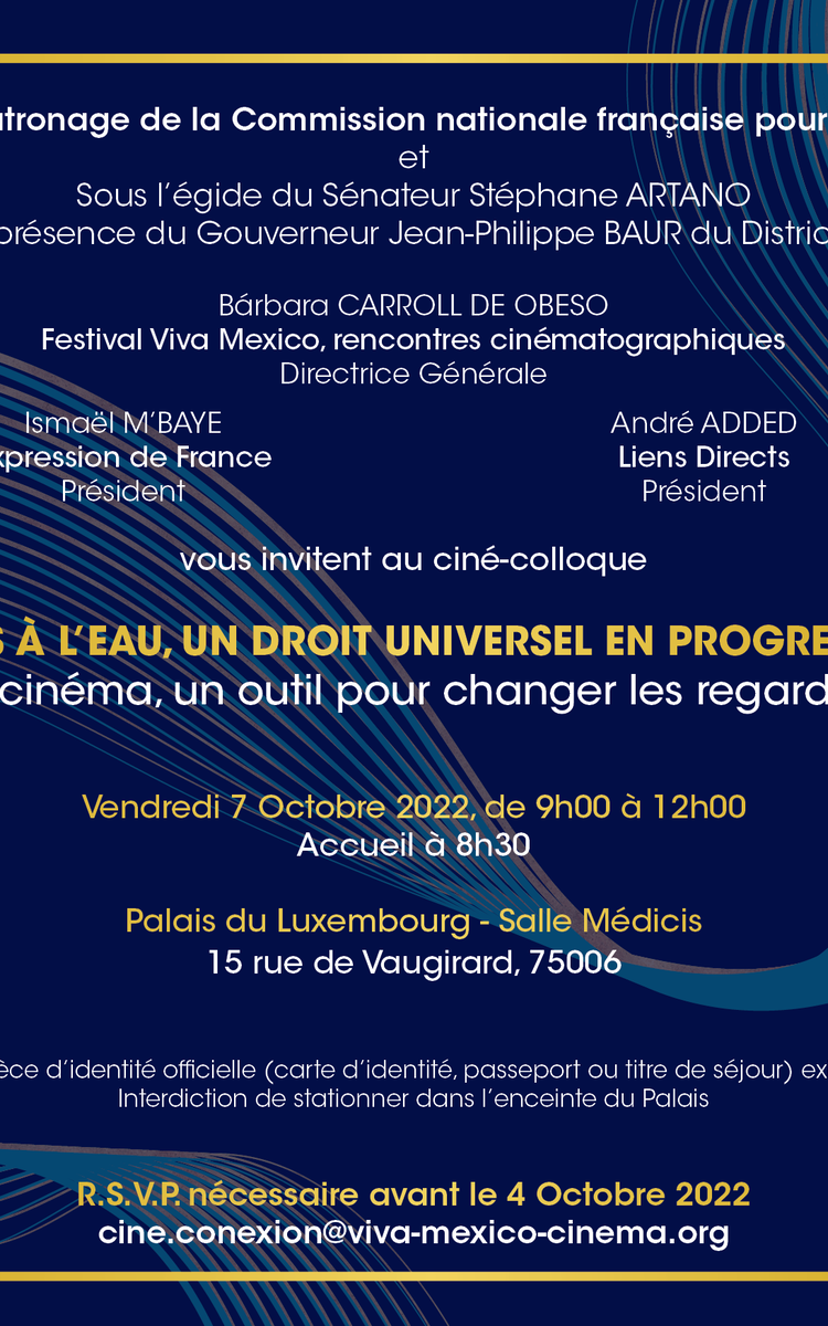 L'accès à l'eau, un droit universel en progression ? Le cinéma, un outil pour changer les regards ?
