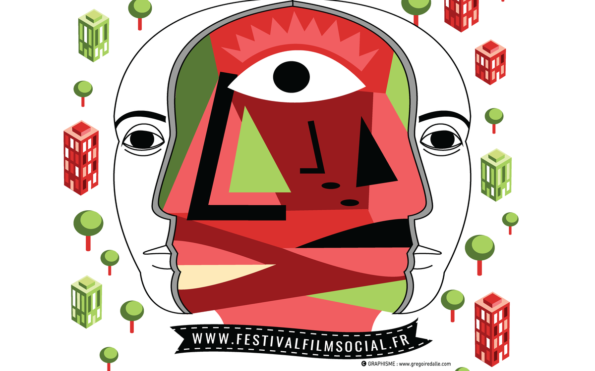 AFFICHE DU FESTIVAL DU FILM SOCIAL