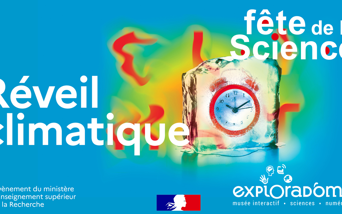Affiche Fête de la Science à l'Exploradôme