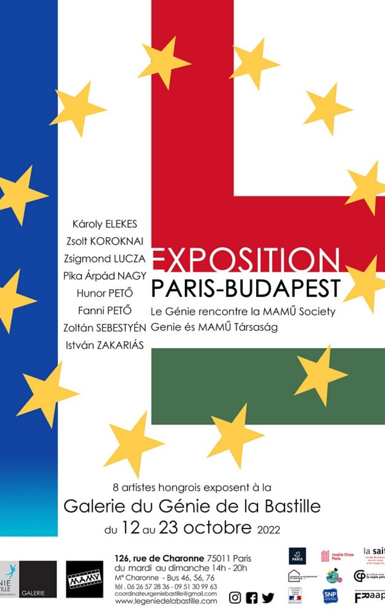 Affiche Paris-Budapest