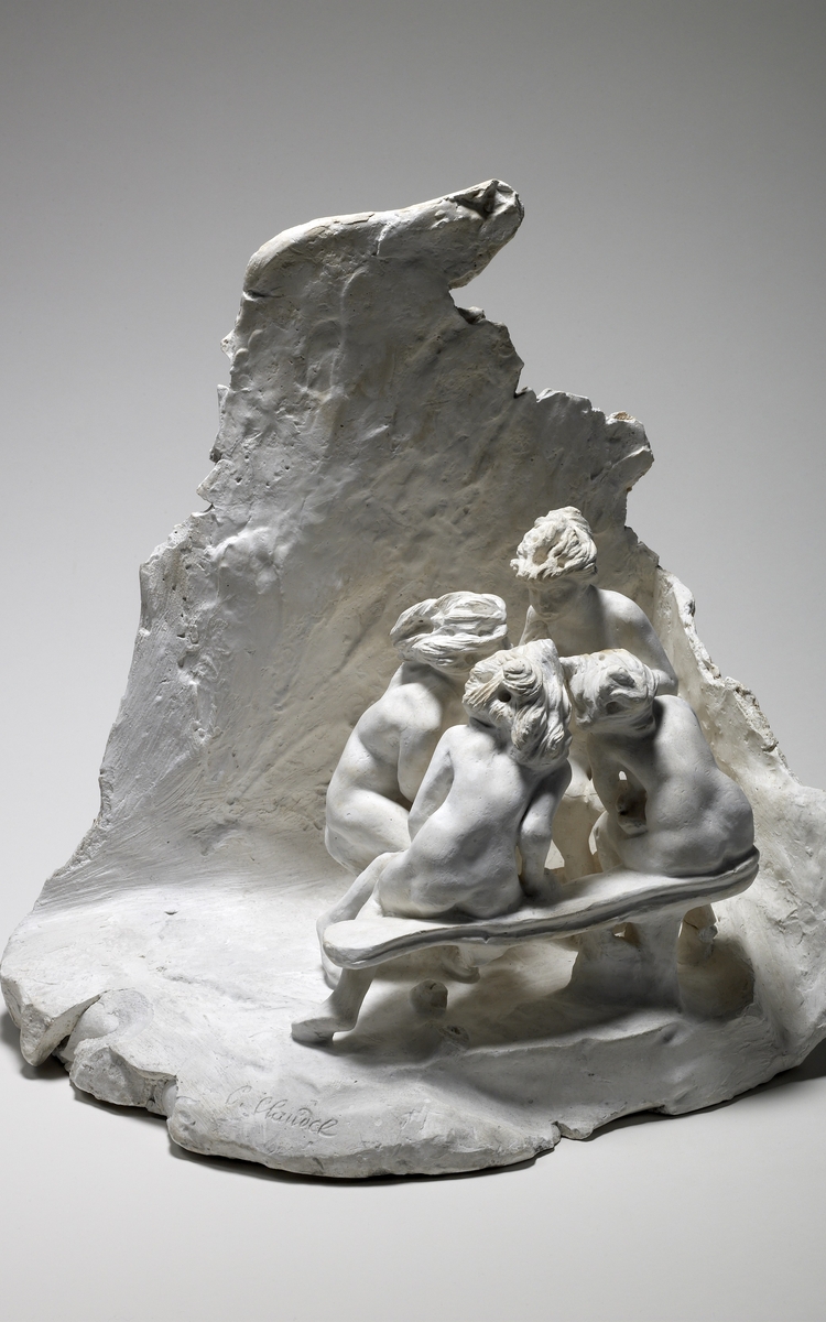 Sculpture de Camille Claudel exécutée en 1895. Elle a pour titre Les Causeuses  et représente quatre femmes discutant