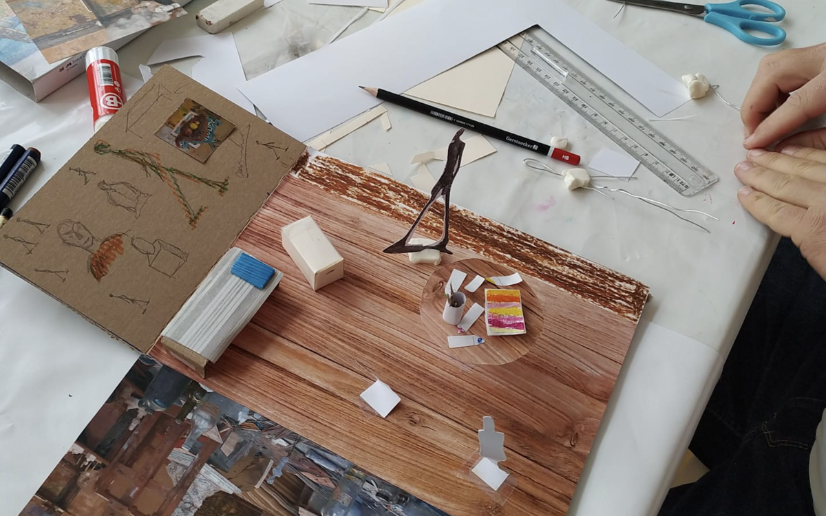 Atelier en famille à l'Institut Giacometti