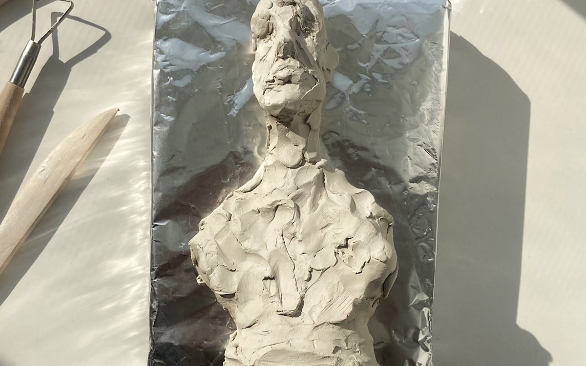 Atelier de modelage à l'Institut Giacometti