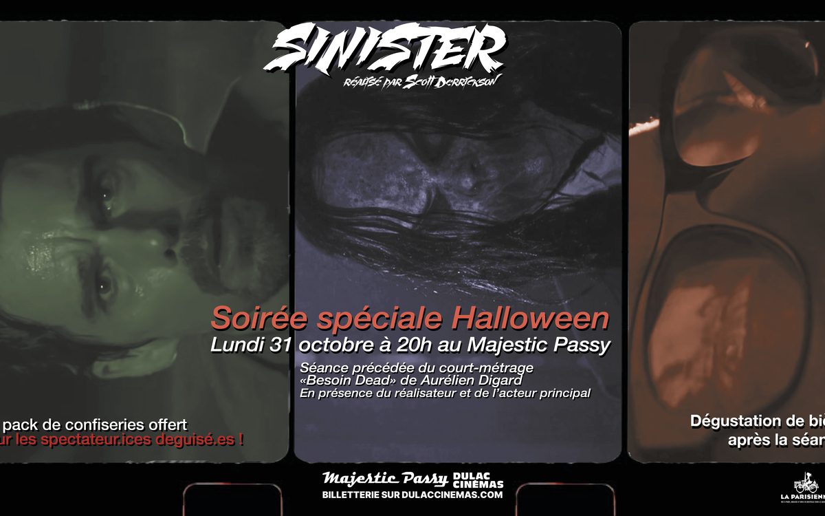 Le Majestic Passy fête Halloween Lundi 31 Octobre à 20h 🎃